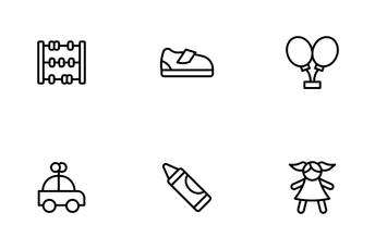 Child Toys Icon Pack