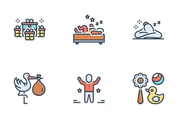 Childbirth Icon Pack