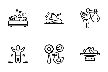 Childbirth Icon Pack