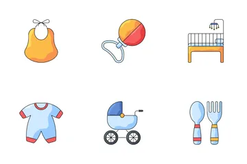 Childhood And Toys Icon Pack