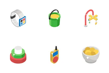 Childhood And Toys Icon Pack