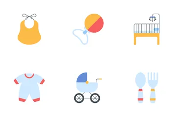 Childhood And Toys Icon Pack