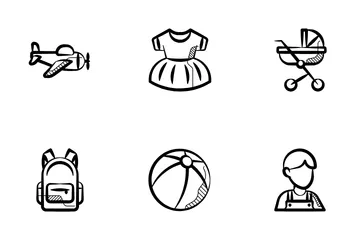 Children Day Icon Pack