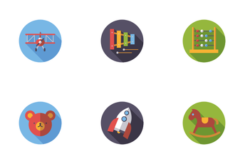 Children's Toys Icon Pack