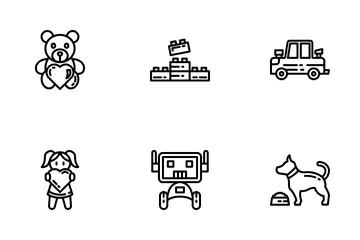 Children Toys Icon Pack