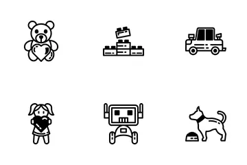 Children Toys Icon Pack