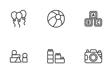 Children Toys Icon Pack