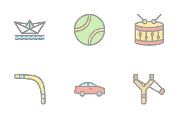 Children Toys Icon Pack