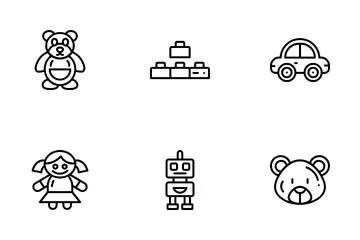 Children Toys Icon Pack