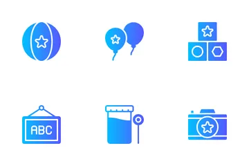 Children Toys Icon Pack