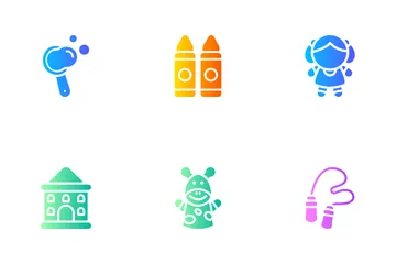 Children Toys Icon Pack