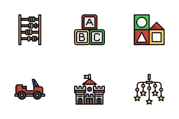 Children Toys Icon Pack