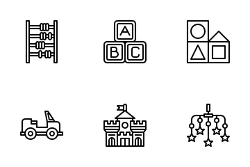 Children Toys Icon Pack