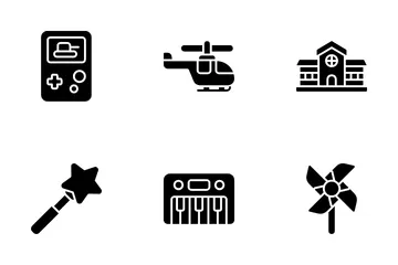 Children Toys Icon Pack