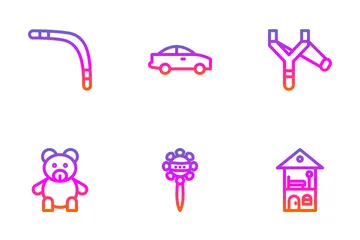 Children Toys Icon Pack