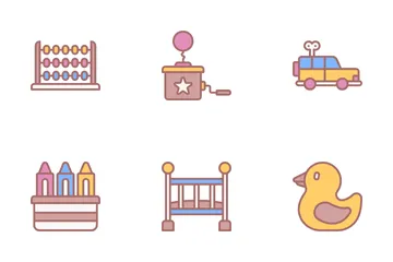 Children Toys Icon Pack