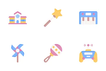 Children Toys Icon Pack