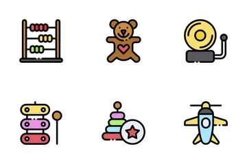 Children Toys Icon Pack