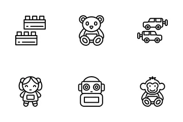 Children Toys Icon Pack