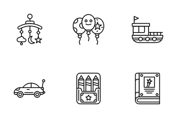 Children Toys Icon Pack