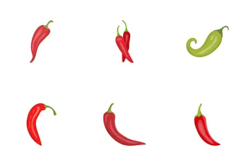 Chili Pepper Icon Pack