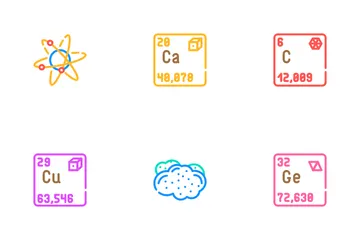 Chimie Science Chimie Pack d'Icônes