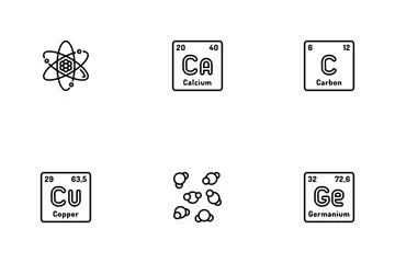 Chimie Sciences Chimiques Pack d'Icônes