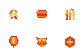 Culture And Chinese New Year Icon Pack