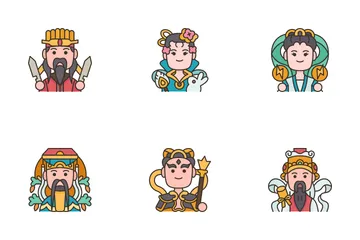 Chinese God Icon Pack