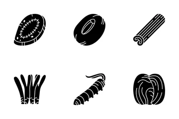 Chinese Herbs Icon Pack