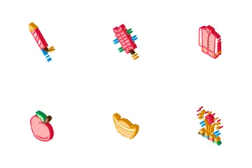 Chinese New Year Feast Icon Pack