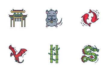 Chinese New Year Icon Pack