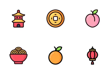 Chinese New Year Icon Pack