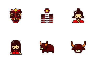 Chinese New Year Icon Pack