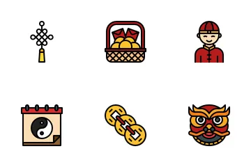 Chinese New Year Icon Pack