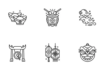 Chinese New Year Icon Pack