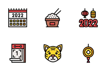 Chinese New Year Icon Pack