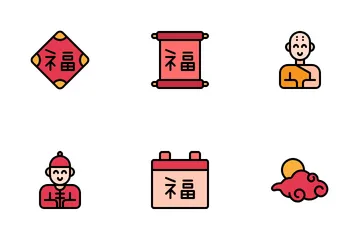 Chinese New Year Icon Pack