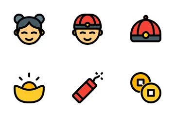 Chinese New Year Icon Pack