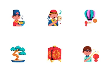 Chinese New Year Icon Pack