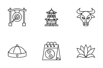 Chinese New Year Icon Pack