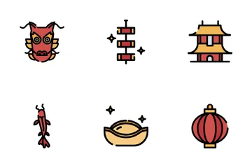 Chinese New Year Icon Pack