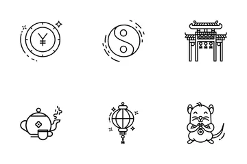 Chinese New Year Icon Pack