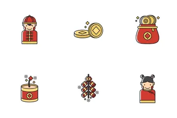 Chinese New Year Icon Pack