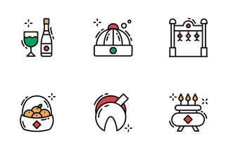 Chinese New Year Icons