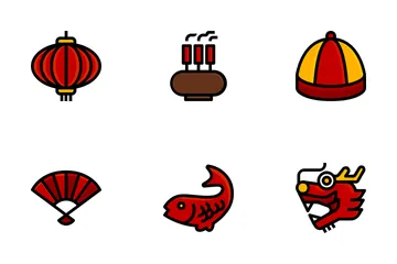 Chinese New Year Icons Icon Pack