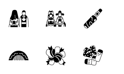 Chinese Wedding Icon Pack