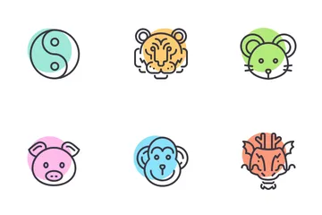 Chinese Zodiac Icon Pack