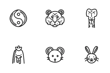 Chinese Zodiac Icon Pack