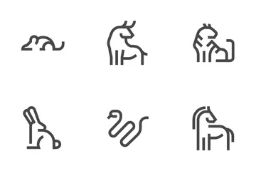 Chinese Zodiac Icon Pack